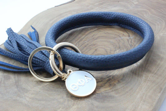 Theta Phi Alpha Bangle Sorority Keychain