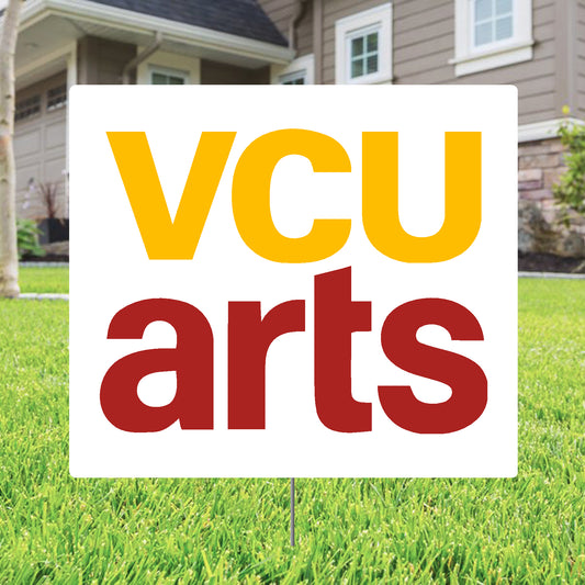 VCU ARTS LAWN SIGN- online only