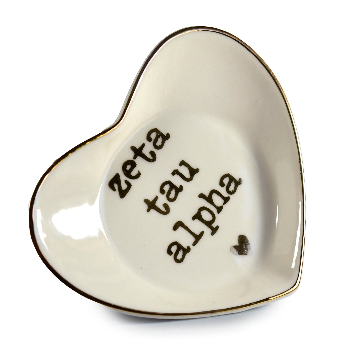 Zeta Tau Alpha Ceramic Ring Dish