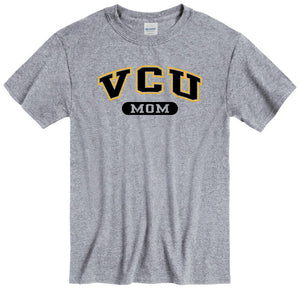 VCU Mom T-Shirt Black Gray Grey 