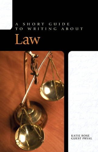 SHORT GUIDE TO WRITING ABOUT LAW - Virginia Book Company