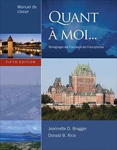 QUANT A MOI: MANUAL DE CLASSE - Virginia Book Company
