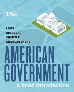 AMERICAN GOVERNMENT: A BRIEF INTRODUCTION (15th) - Virginia Book Company