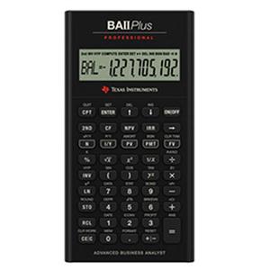BA II+ Professional Calculator (Used) - Virginia Book Company