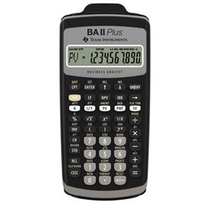 TI-BA II Plus Calculator - Virginia Book Company