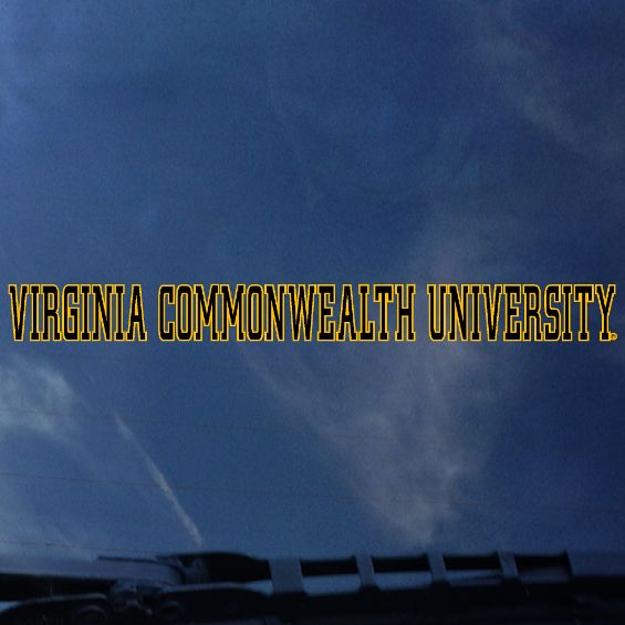 Virginia Commonwealth University Strip Decal - Virginia Book Company