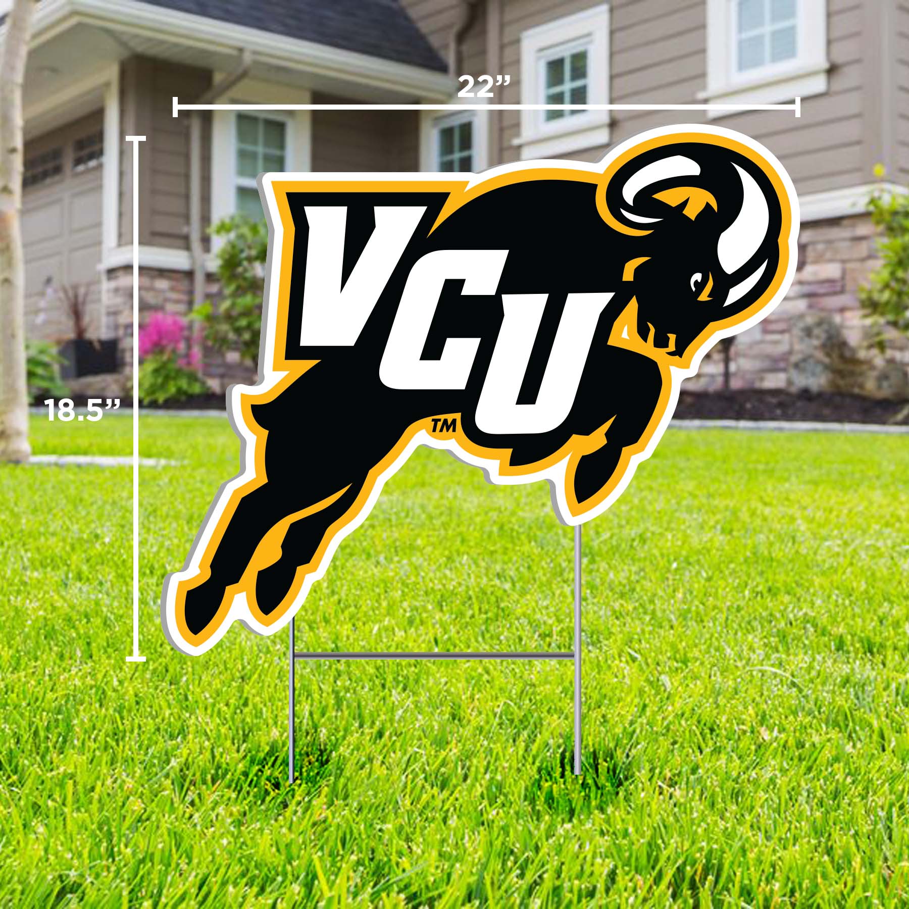 VCU Jumping Ram Logo Lawn Sign - Online only – VBC | Virginia Book Company