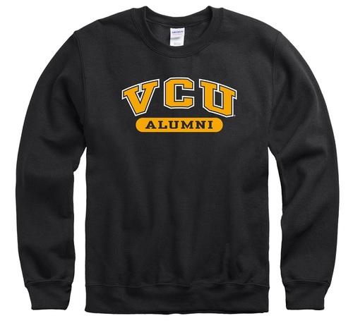 VCU Alumni Black Crew Sweatshirt - Virginia Book Company