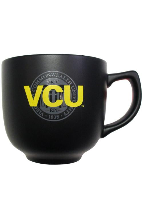 VCU 22 OZ Black Matte Mug - Virginia Book Company