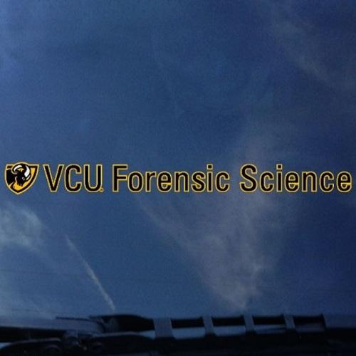 VCU Forensic Science Long Decal - Virginia Book Company