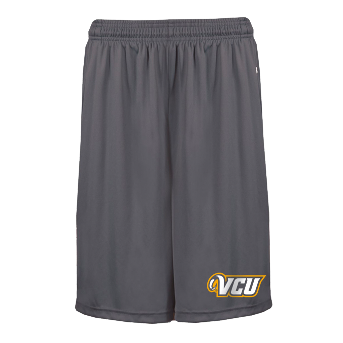 VCU B-Core Pocketed Gray Shorts - Virginia Book Company