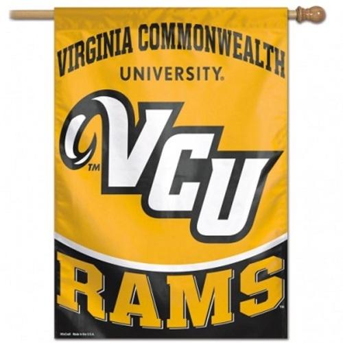 VCU Vertical Flag 28X40 - Virginia Book Company