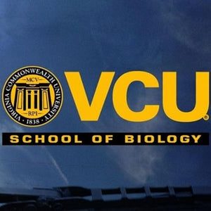 VCU School Of Biology Decal - Virginia Book Company
