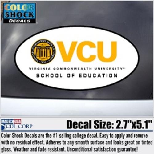 VCU School Of Education Decal - Virginia Book Company