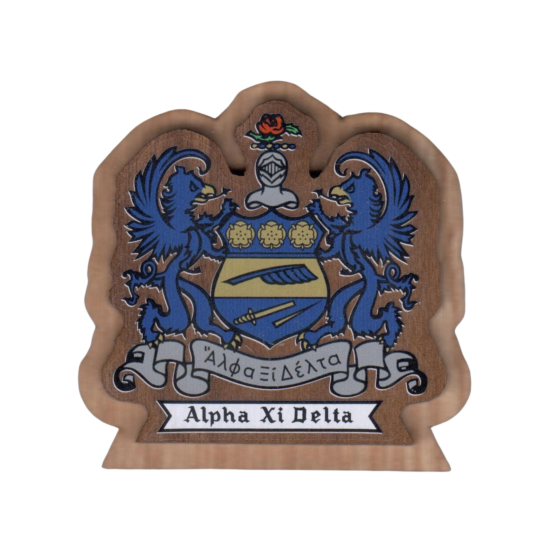 Alpha Xi Delta Greek Crest Peel - N - Stick - Virginia Book Company