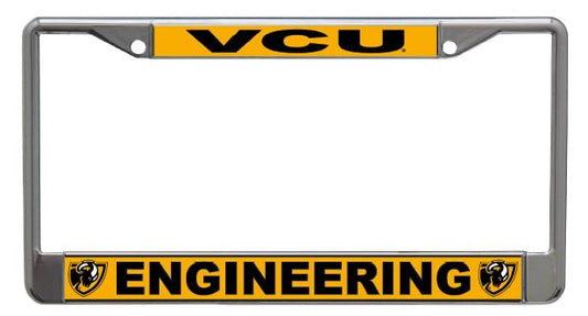 VCU Engineering License Plate Frame - Virginia Book Company