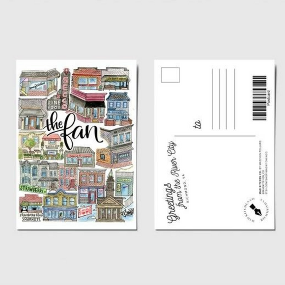 The Fan Postcard - 5