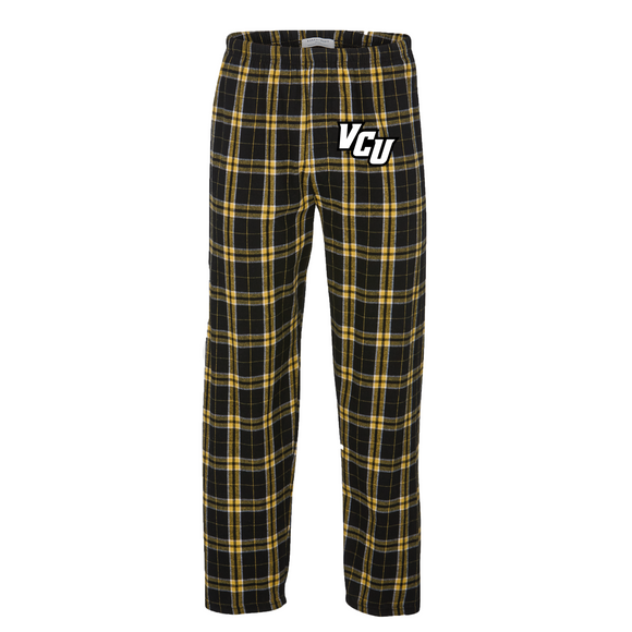 VCU Black And Gold Flannel Pants - Virginia Book Company