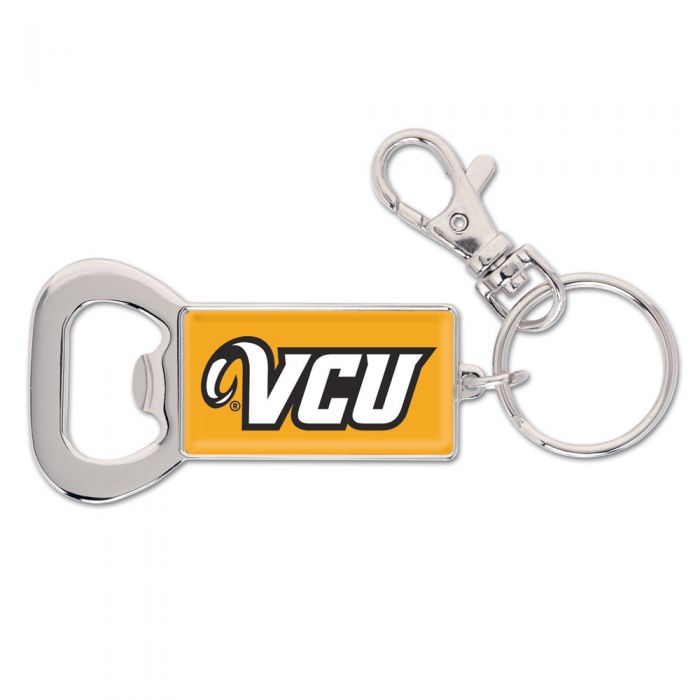 VCU Rams Bottle Opener Key Ring - Virginia Book Company