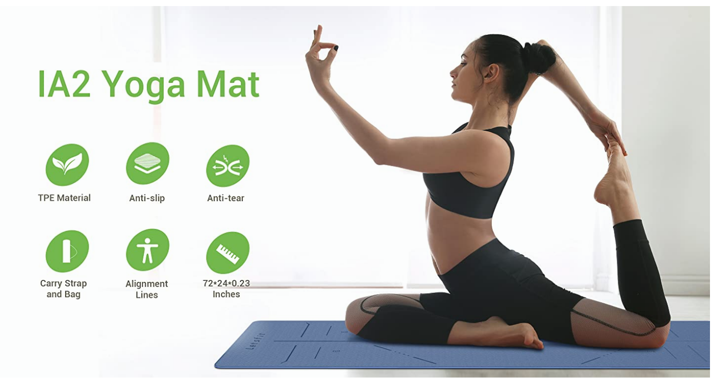 Lets Fit Yoga Mat - Virginia Book Company
