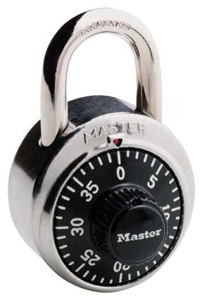 Master Lock Combination Dial Padlock - Virginia Book Company