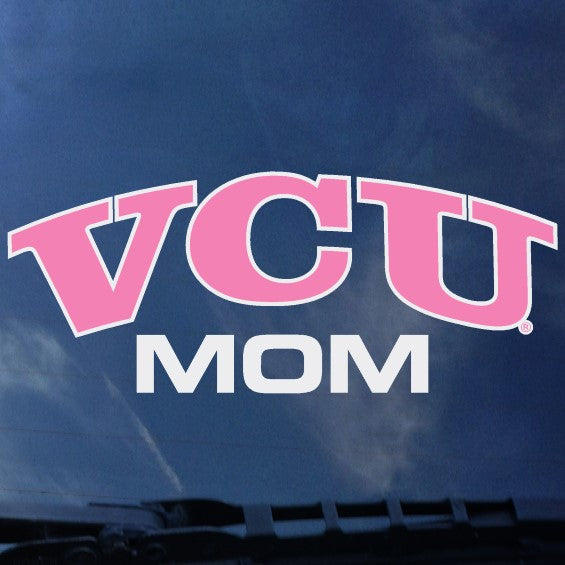 Pink VCU Mom Decal - Virginia Book Company