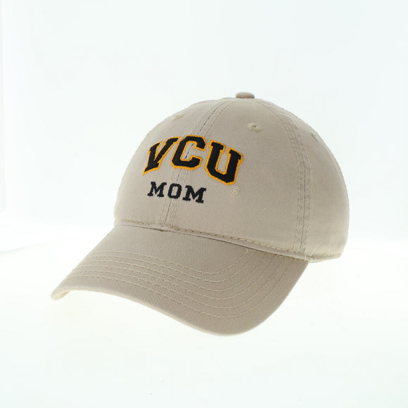 VCU Khaki Mom Hat - Virginia Book Company