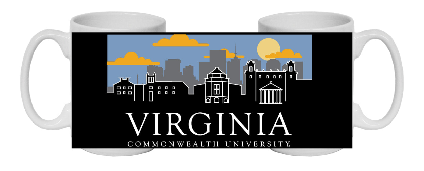 VCU True Colors Skyline Mug - Virginia Book Company