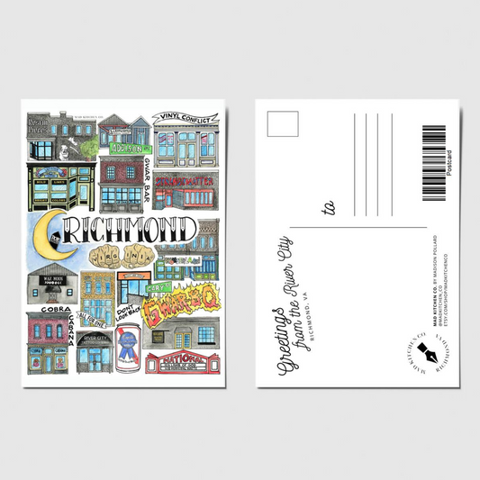 Rock On, Richmond Postcard - 5" x 7" - Virginia Book Company