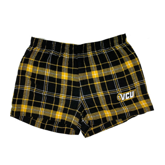 VCU Ultimate Ladies' Flannel Shorts - Virginia Book Company