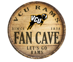 VCU Fan Cave Wooden Sign - Virginia Book Company