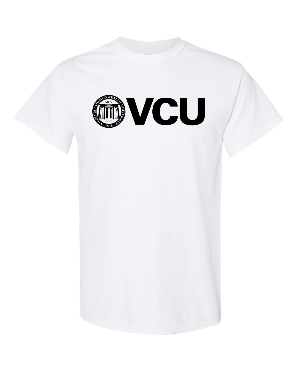VCU White Seal Tee - Virginia Book Company