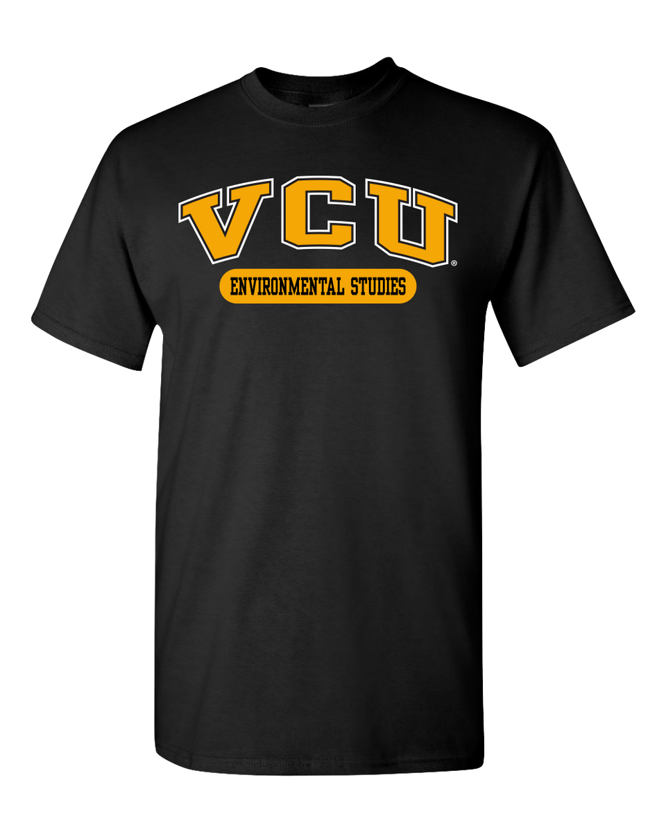 VCU Environmental Studies Black Tee Virginia Book Company