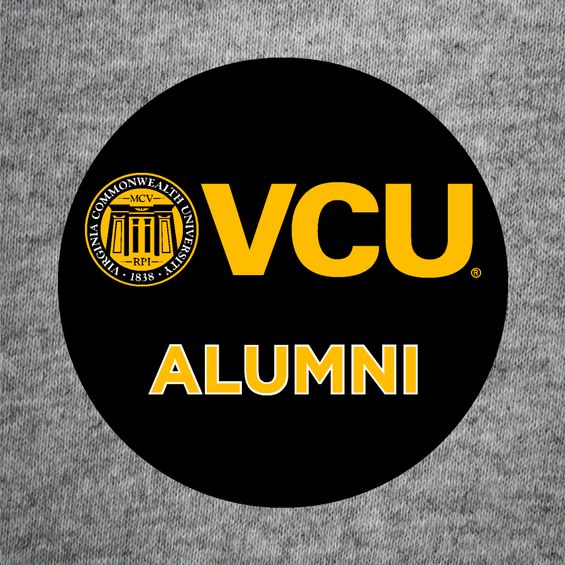 VCU Alumni Button - Virginia Book Company